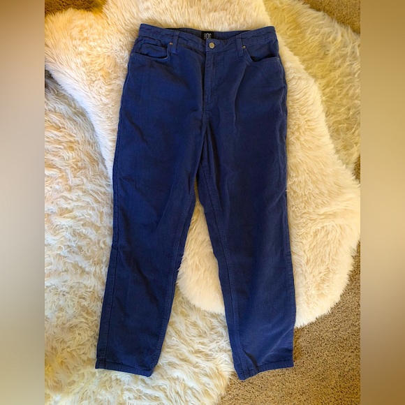 BDG Pants - BDG High Rise Mom Blue Pants